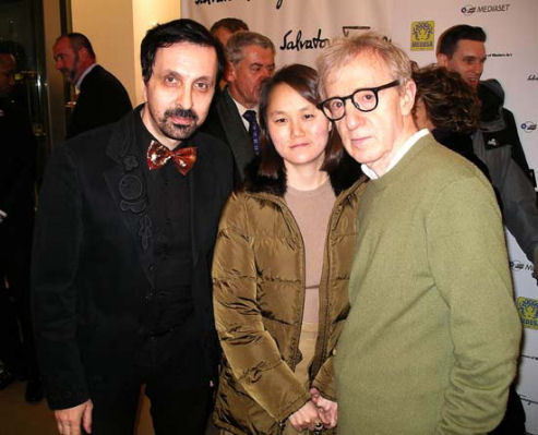 Stefano Spadoni con Woody Allen Stefano Spadoni con Woody Allen