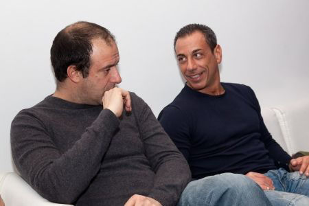 Diego Angelini e Alberto Mattei lavorare da casa