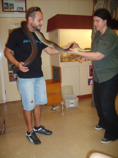 Vincenzo Sima in Australia, Alice Springs