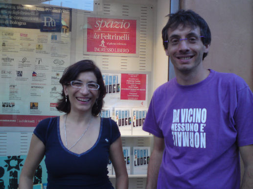 Claudia Ceroni e Federico Taddia fuori luogo Claudia Ceroni e Federico Taddia fuori luogo