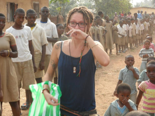 Susanna, volontariato in Africa