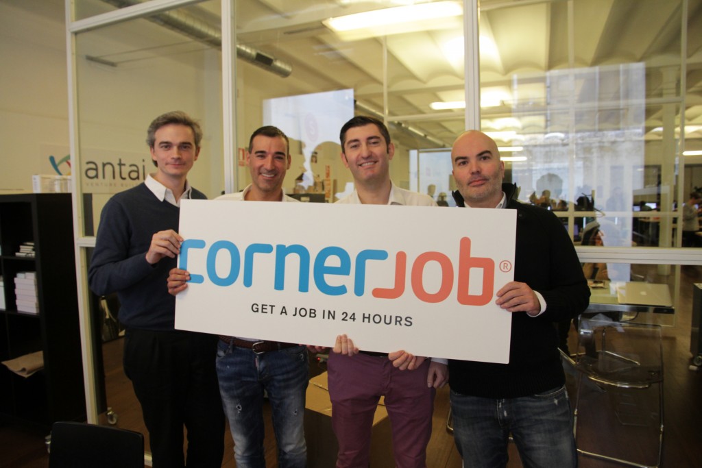 Cornerjob applicazione lavoro