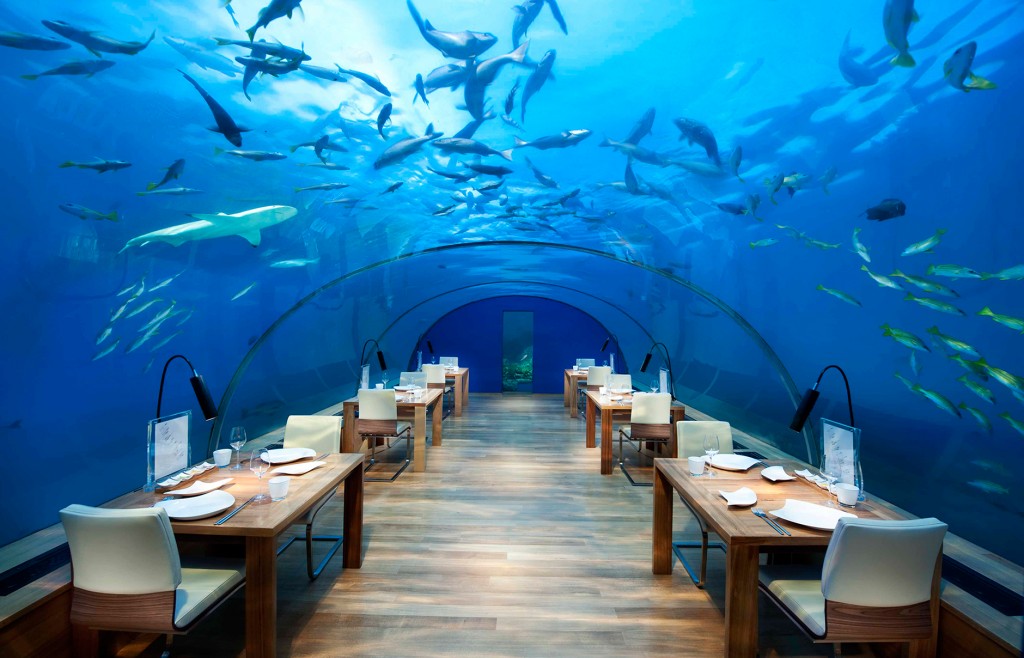 ristorante sottomarino maldive