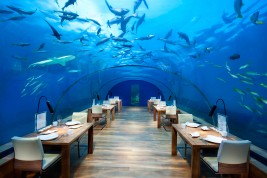 ristorante sottomarino maldive