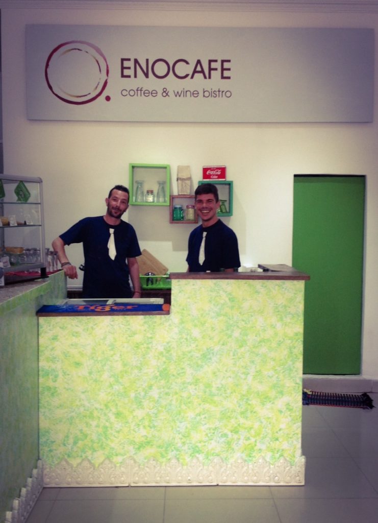 Gionata e Luca - Sihanoukville - enocafe