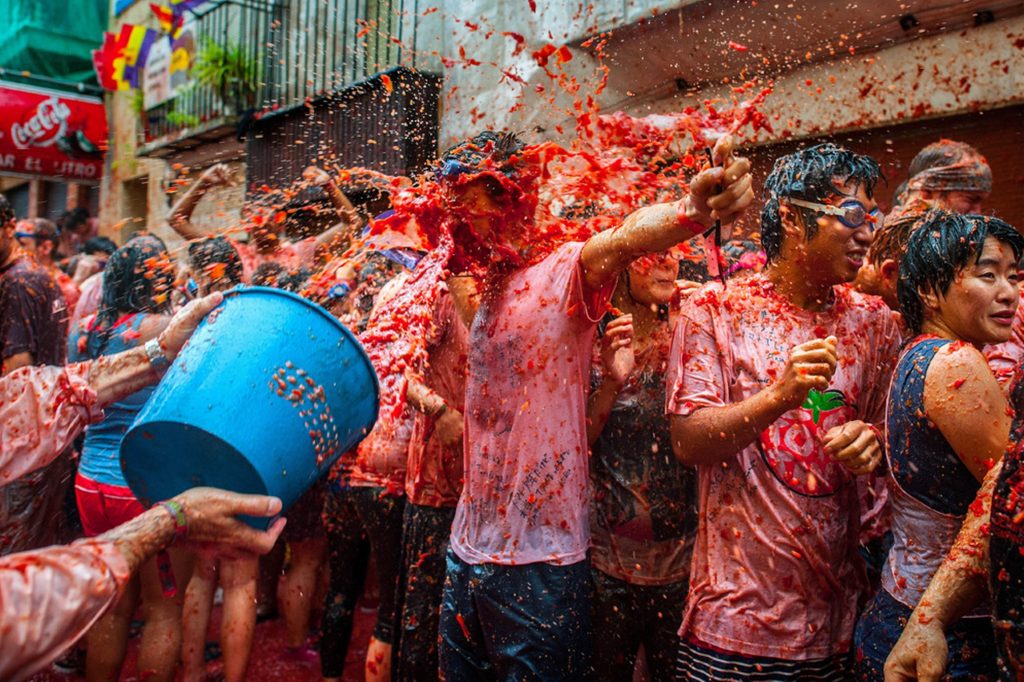 festival tomatina