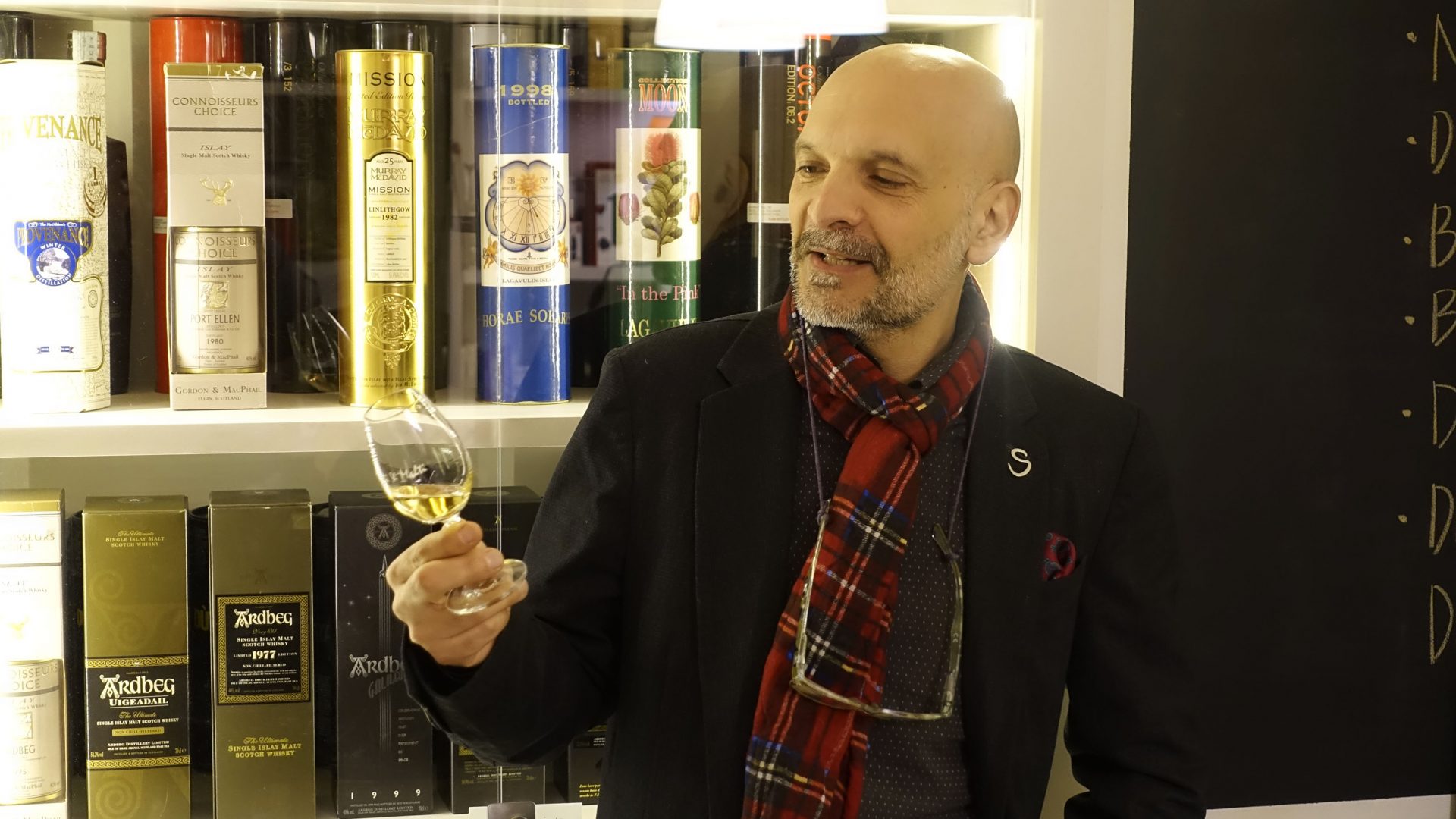 Pino Perrone Spirit of Scotland Rome Whisky Festival