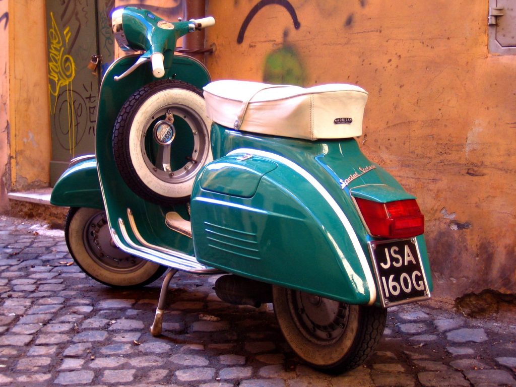 vespa e roma
