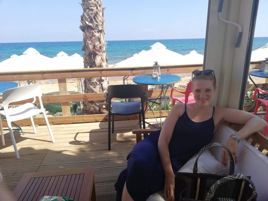 Carolina e la sua nuova vita a Creta