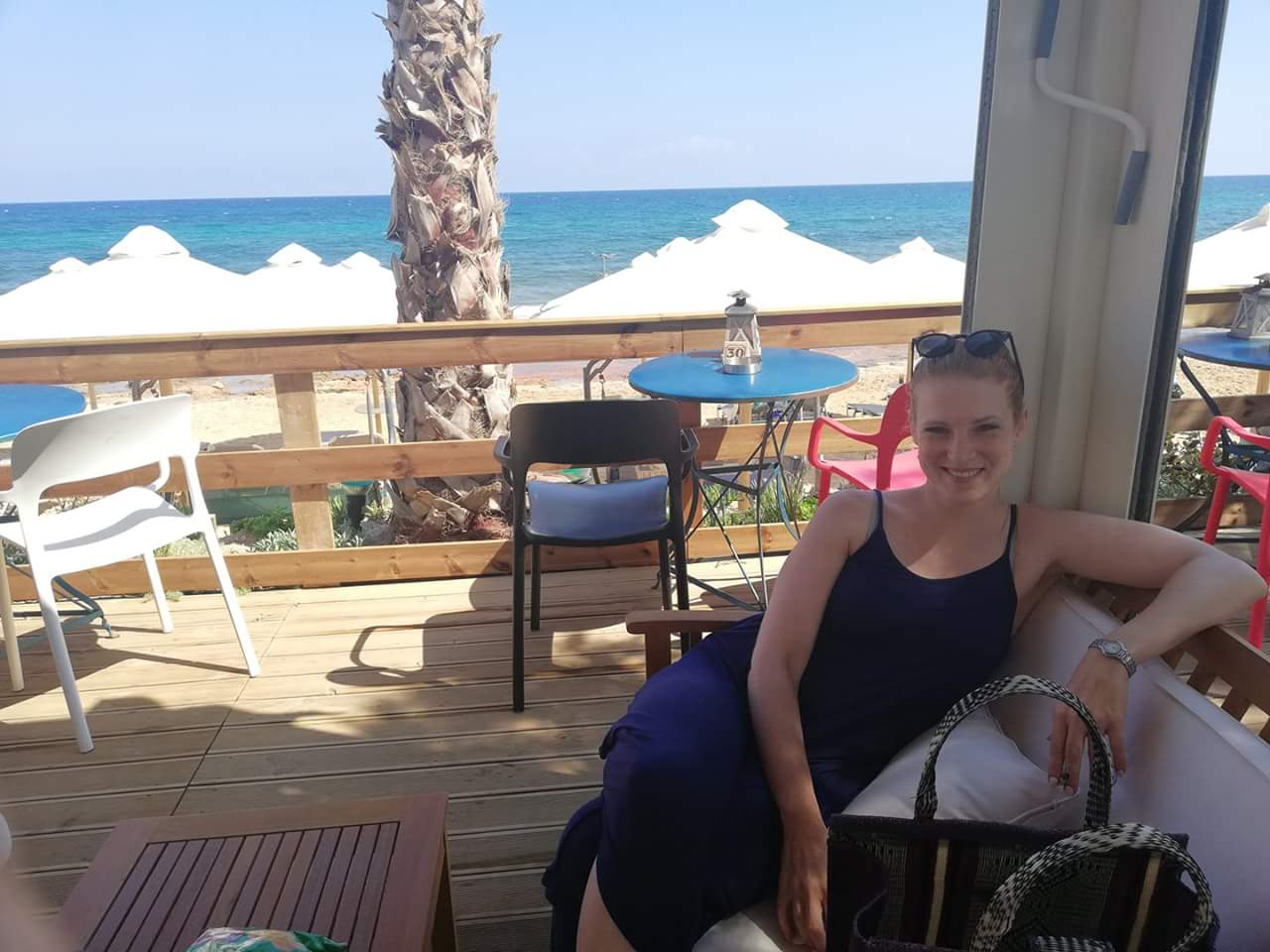 Carolina e la sua nuova vita a Creta