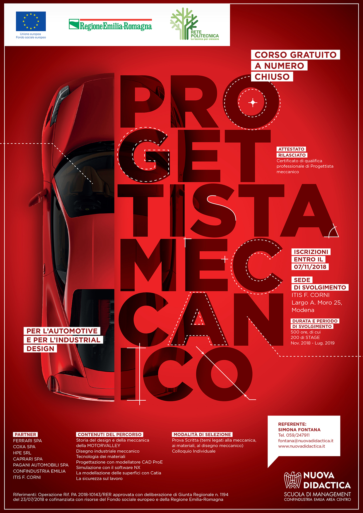 Corso di Progettista Meccanico (gratuito)