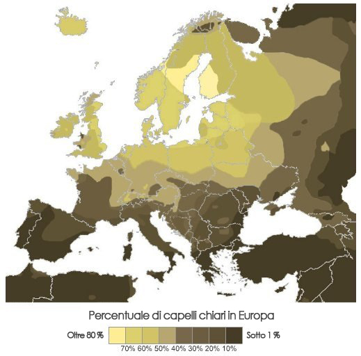Colore Capelli in Europa