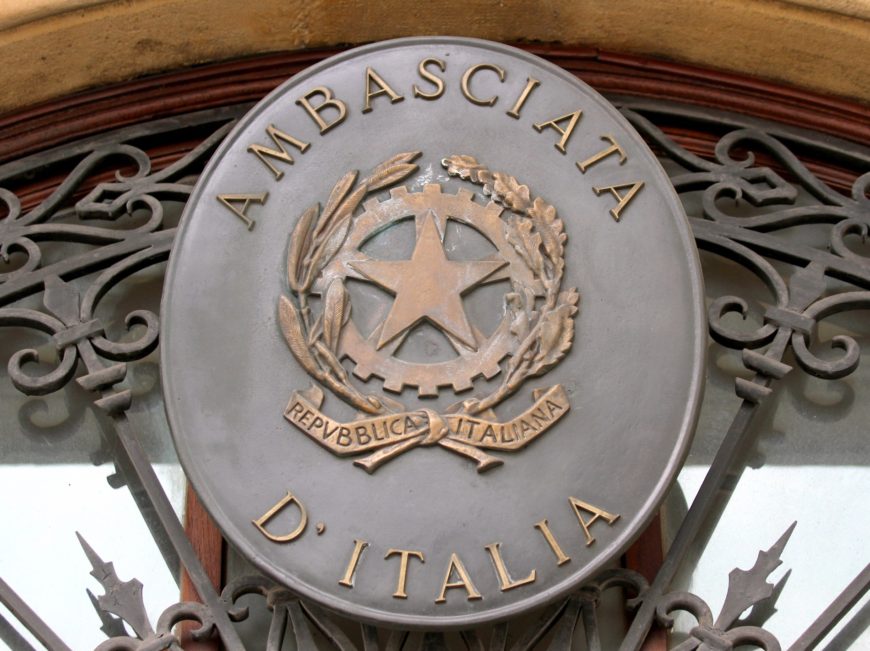 AMBASCIATE ITALIANE NEL MONDO