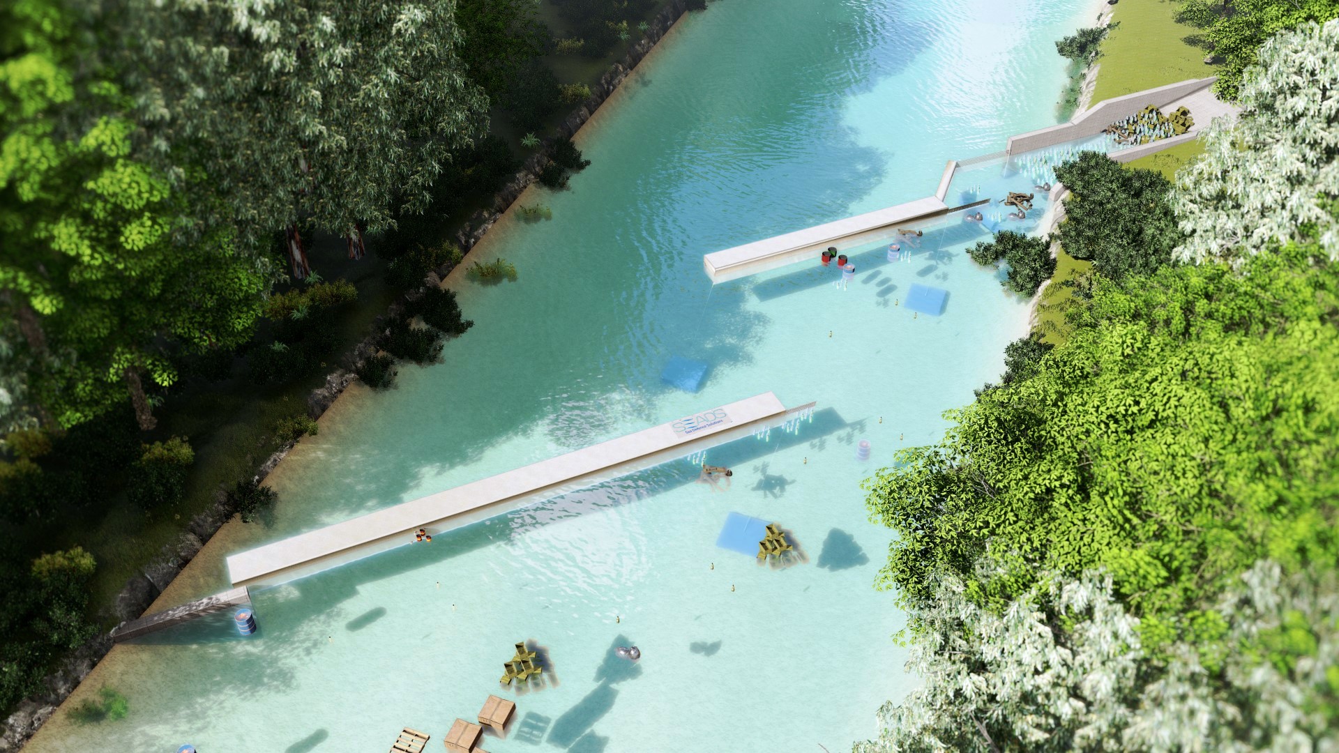 Blue Barriers, l’invenzione contro l’inquinamento da plastica inventata da due italiani 