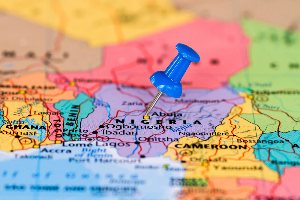 mappa nigeria
