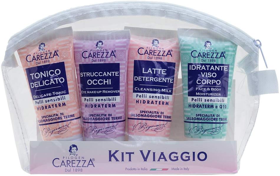 kit da viaggio creme - regali per viaggiatrice