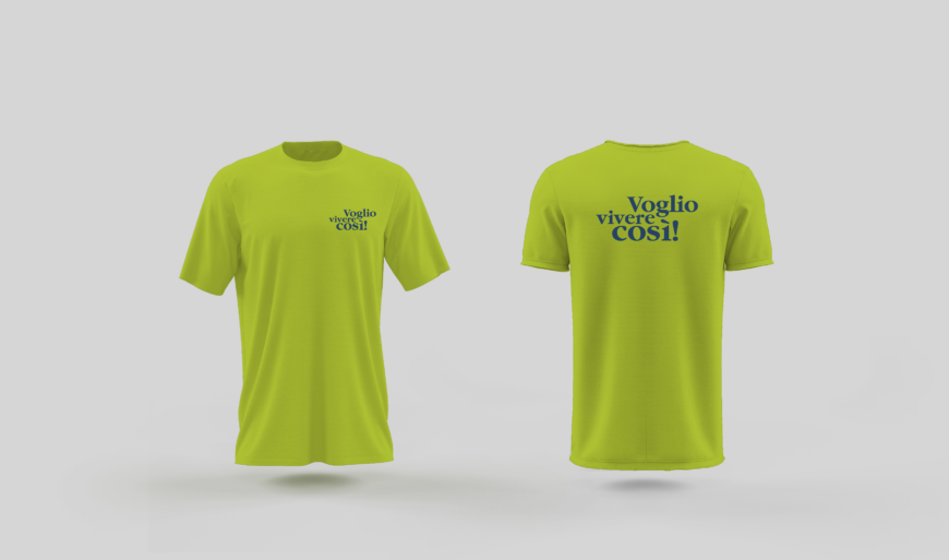 le magliette verdi di Voglio Vivere Così