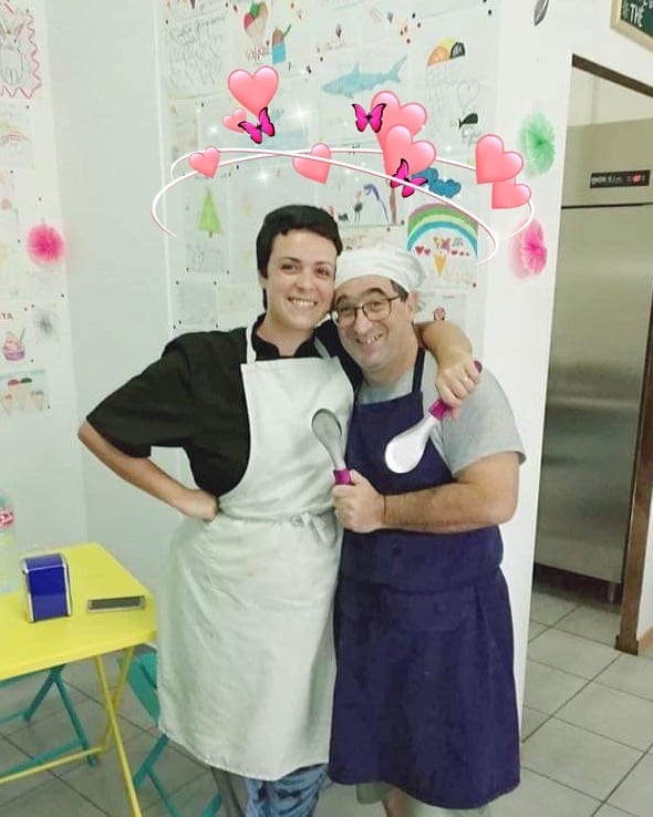 Marco Mazza e Alessia Callari