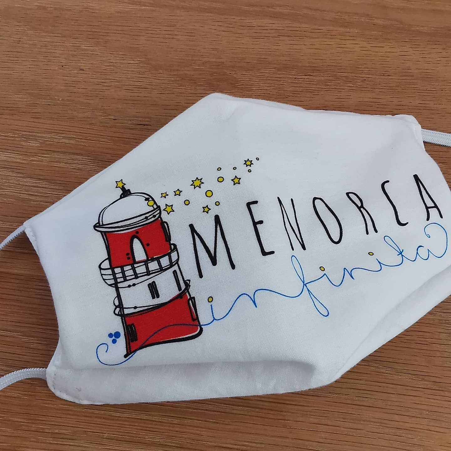 mascherine cotone illustrate