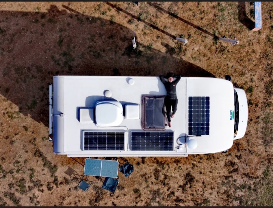 vivere in camper daniela