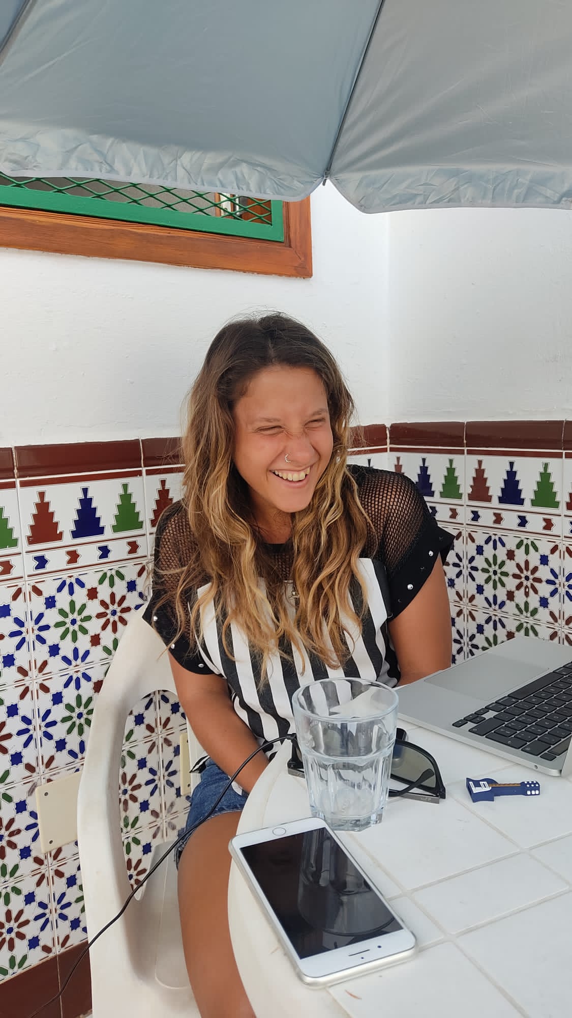 Cristina ha lasciato l’Italia per le isole Canarie