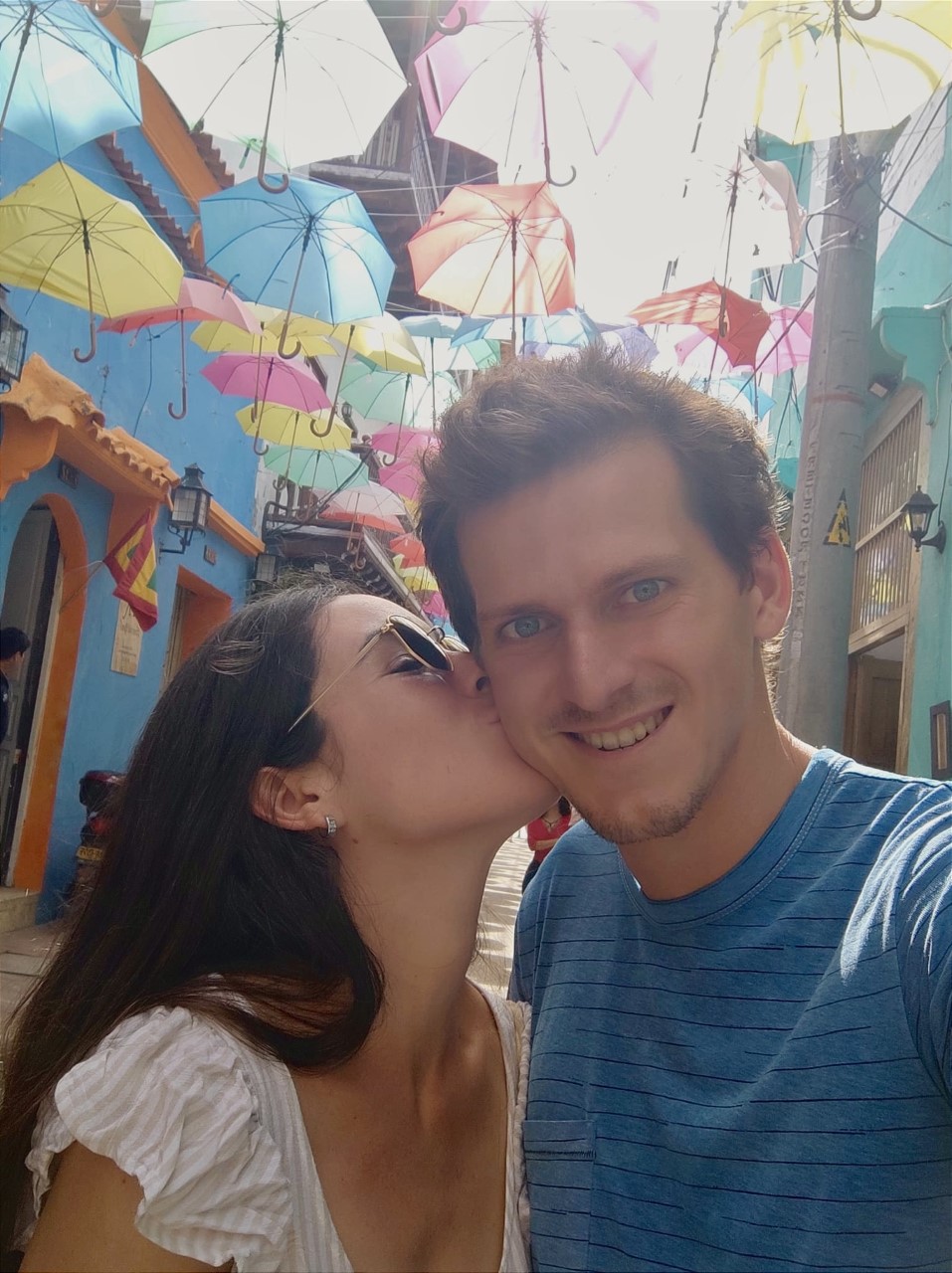 Alberto Grillo e Sofia Becerra