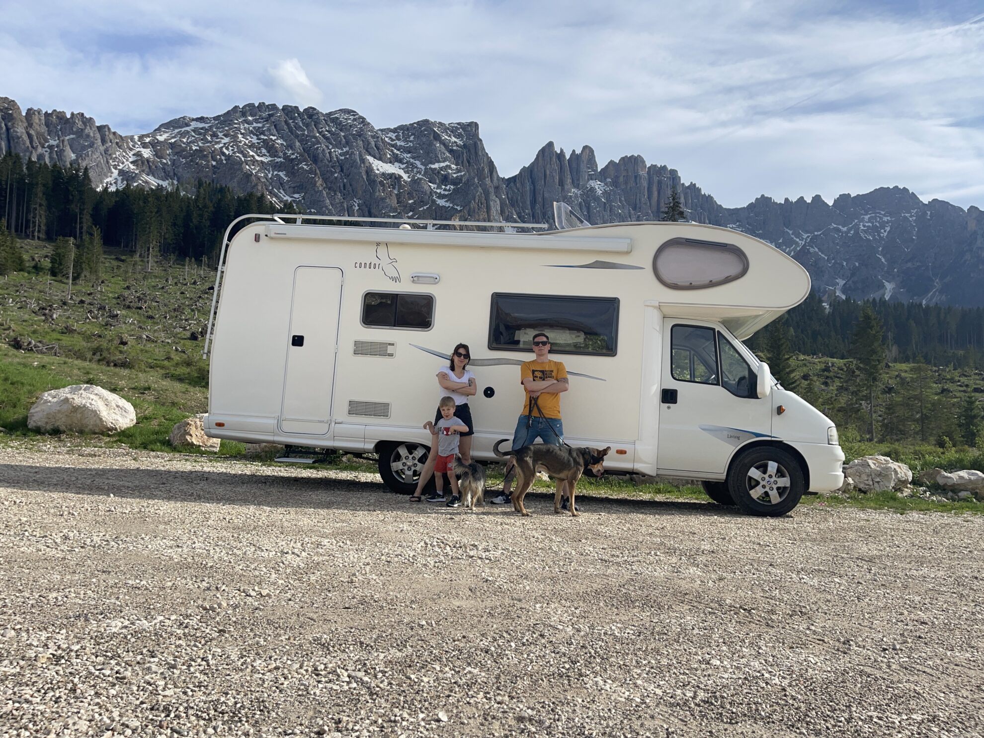 arcolobalenos vivere in camper