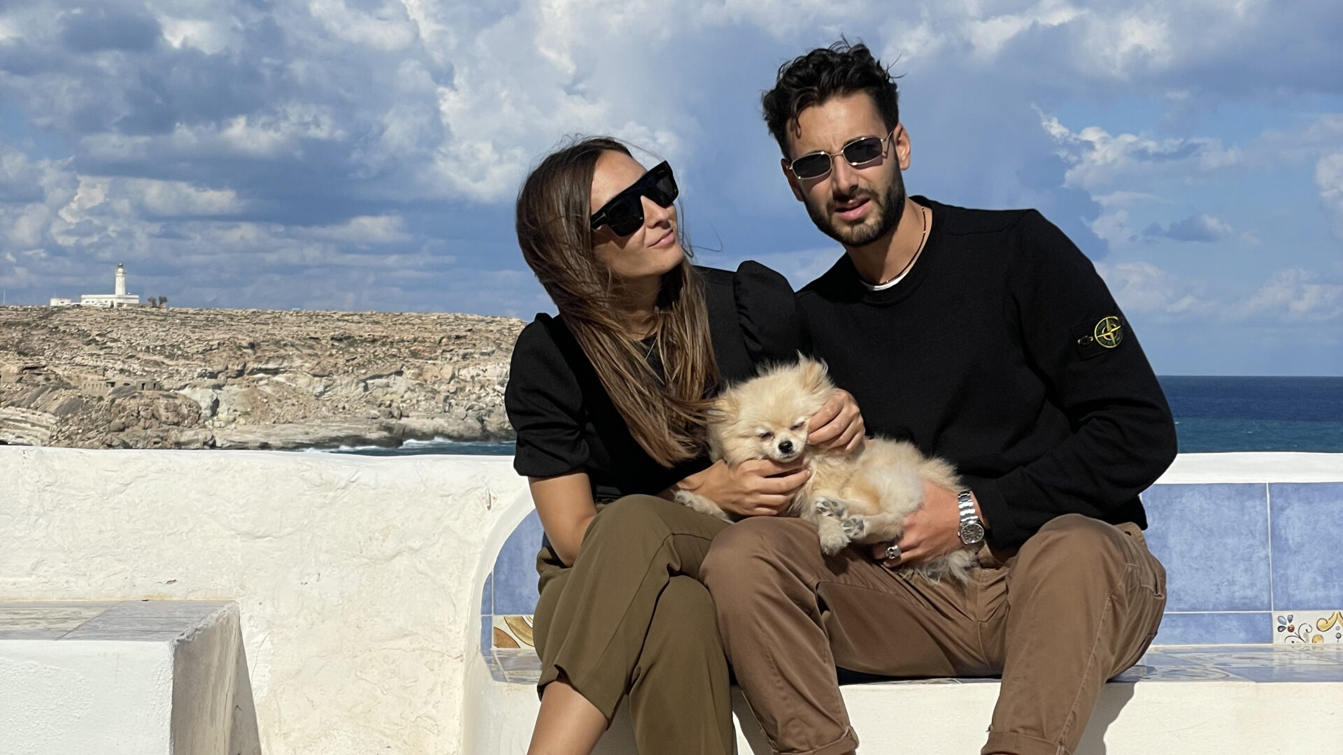 Fabio e Manuela e la loro nuova vita a Lampedusa