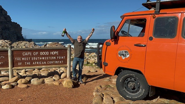 Cristian Biemmi viaggio in van in Africa