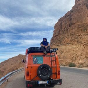 Cristian Biemmi viaggio in van in Africa 6