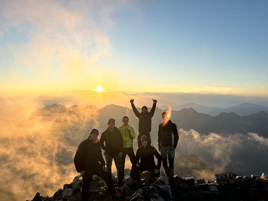 Oscar Danielli giro d'Italia a piedi