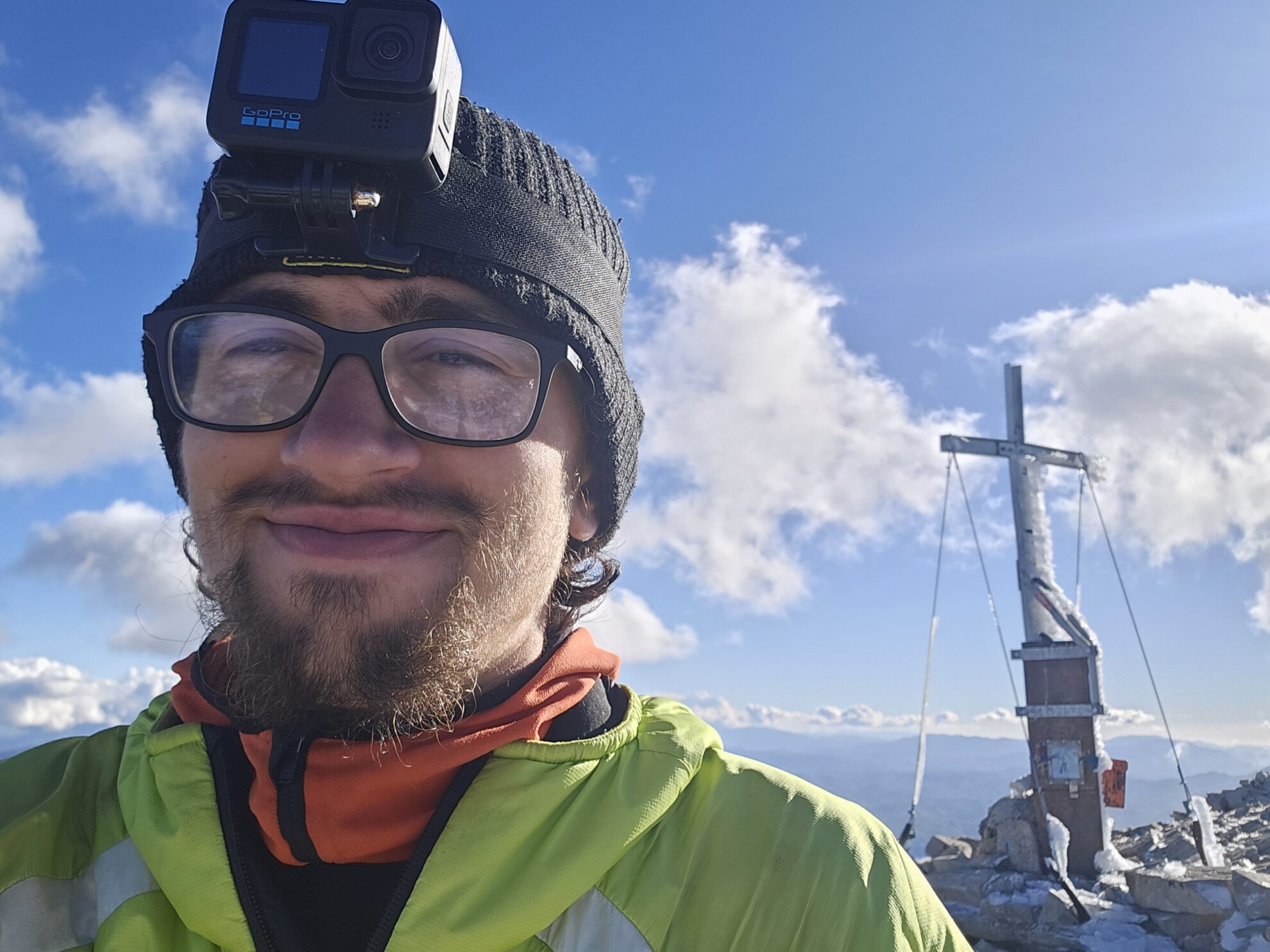 Oscar Danielli giro d'Italia a piedi