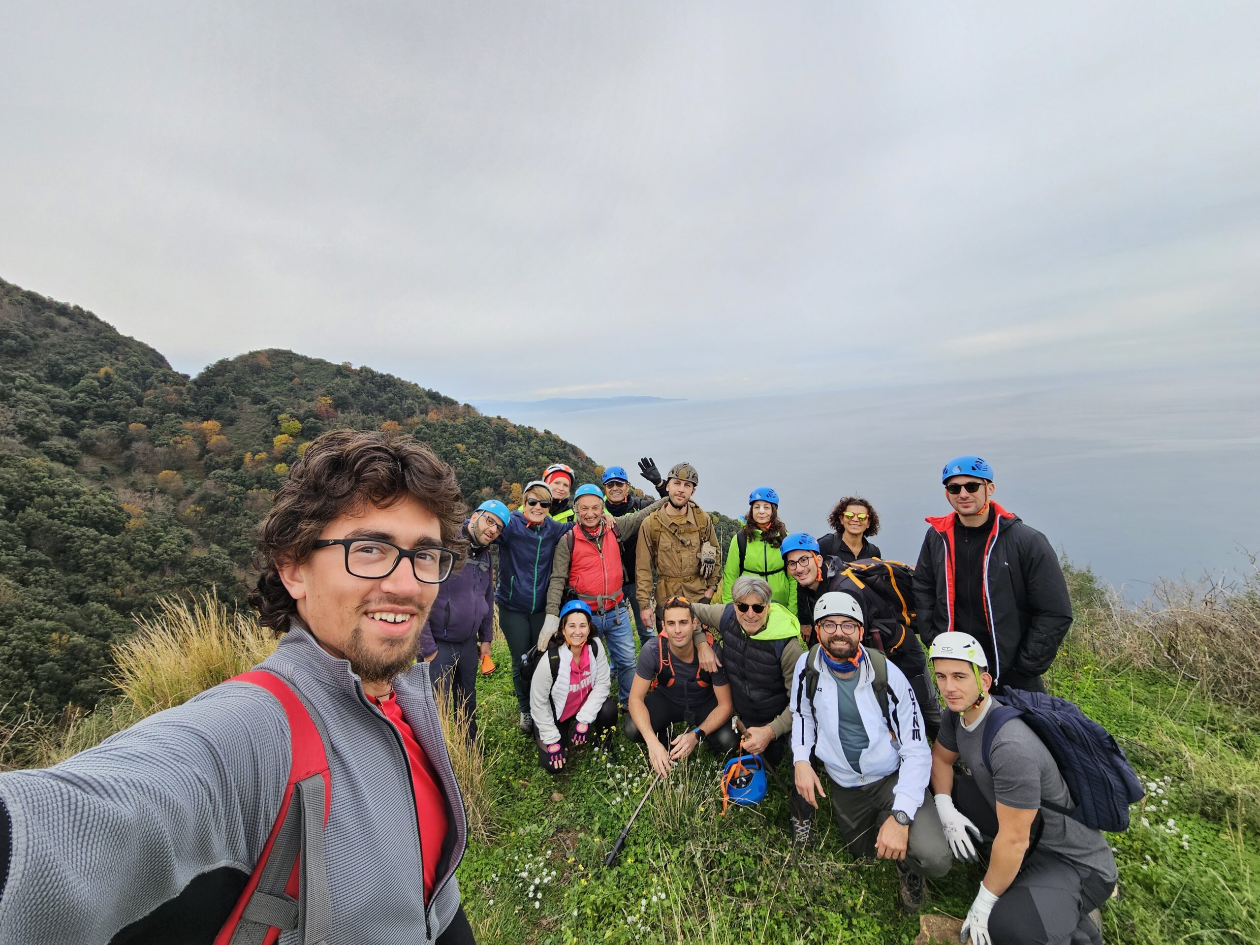 Oscar Danielli giro d'Italia a piedi