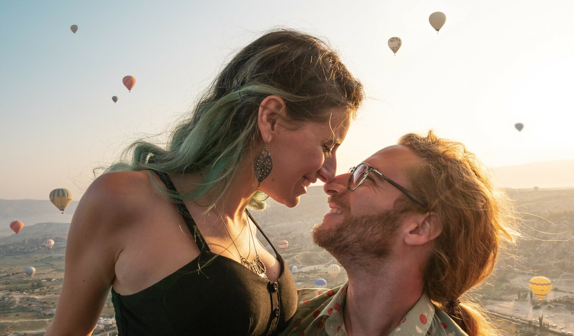 Giorgio e Martina in viaggio col tubo