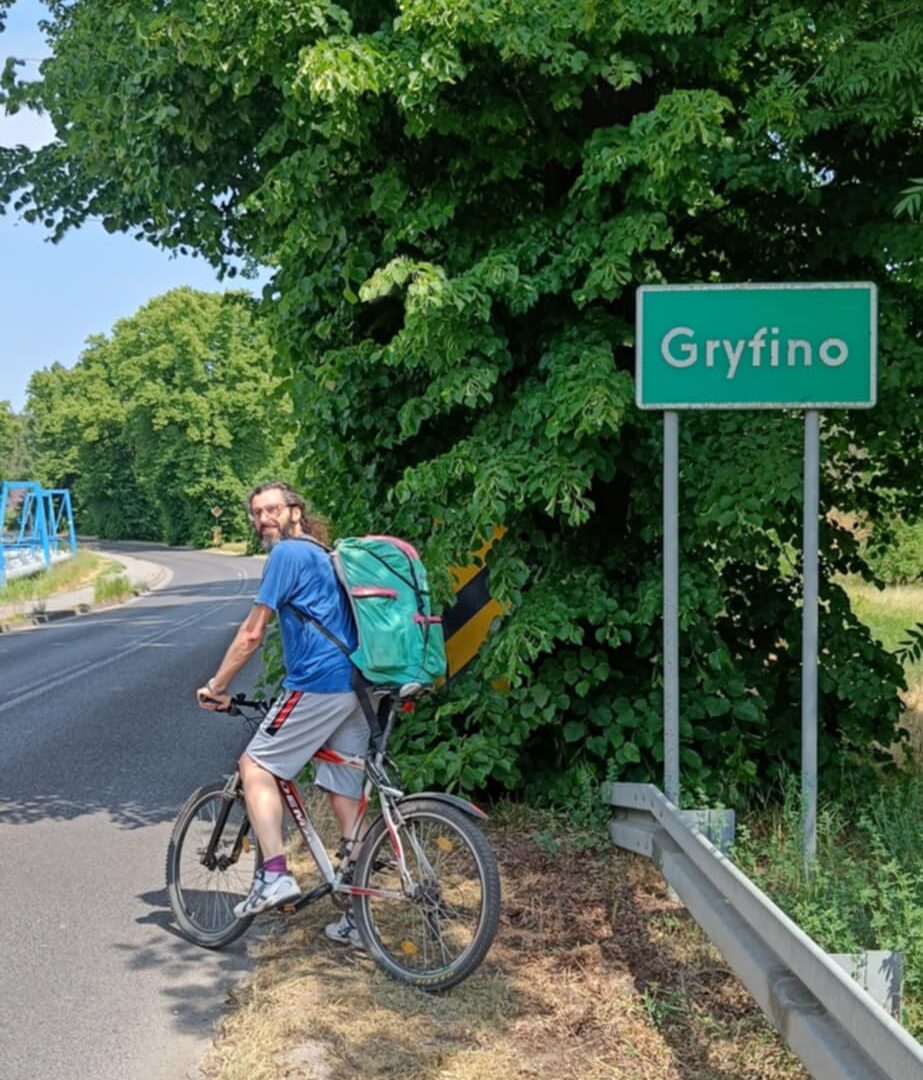 Flavio D’Amato. Dalla Polonia a Lecce: 2.400 km in bici in 23 giorni