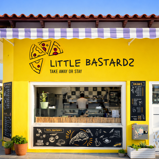 IN VENDITA: ATTIVITÀ DI PIZZERIA A FALIRAKI (ISOLA DI RODI)