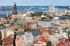 Riga capitale della Lettonia