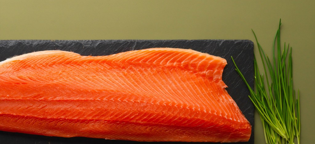 salmone affumicato biologico